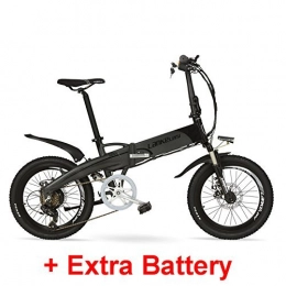 ZHANGYY Bike ZHANGYY 48V10Ah High Power Hidden Battery 500W 20" Pedal Assist Folding Electric Mountain Bike, Aluminum Alloy Frame, Suspension Fork, Pedelec.