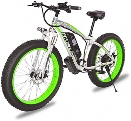 ZJZ Electric Bike ZJZ 1000W 26inch Fat Tire Electric Bicycle Mountain Beach Snow Bike for Adults Aluminum Electric Scooter 21 Speed Gear E-Bike With Removable 48V17.5A Lithium Battery