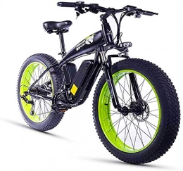 ZJZ Electric Bike ZJZ 26 Inch Electric Bike for Adult with 350W48V10Ah Full Charging Time 4-5 hours 27 Speed Aluminum Alloy Mountain E-Bike Max Speed 25km / h Load 150kg for Snow Beach Fat Tire Electric Bicycle