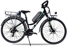 ZJZ Bike ZJZ Bikes, Mountain Travel Electric Bike, 24 Speed 350W Motor 26 Inch Adults Long-Distance Riding E-Bike Dual Disc Brakes with Helmet Long Range (Color : Black, Size : B 10AH)