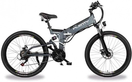 ZJZ Bike ZJZ Electric City Bike 26" City Powerful Bicycle bike 350W Motor 48V / 10AH 480Wh Moped Removable Lithium Ion Battery Electric Bikes for Adult Men