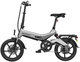 ZJZ Bike ZJZ Folding Electric Bike, Electric Bicycle E-Bike Folding Lightweight 250W 36V, Commute bike with 16 Inch Tire & LCD Screen, Portable Easy To Store, 150Kg Max Load