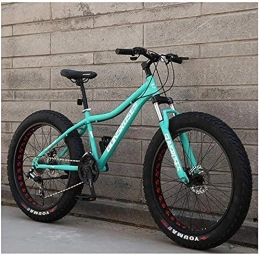 BGJK Bike Adult Mountain Bikes, Boys Girls Mountain Trail Bike, Dual Disc Brake Hardtail Mountain Bike, High-Carbon Steel Frame, Bicycle