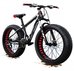 ASEDF Fat Tyre Bike ASEDF 27 / 30 Speed Mountain Bike / Bicycle Men / Women Fat Tire 26MTB Frame Full Suspension 26" -27 Speed