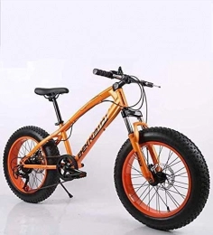GQQ Bike GQQ Variable Speed Bicycle, Fat Tire Men's Mountain Bike, Dual Disc Brakes / High Carbon Carbon Frame Bikes, Snowmobile Beach Bike, J, 27 Speed, J, 27 Speed
