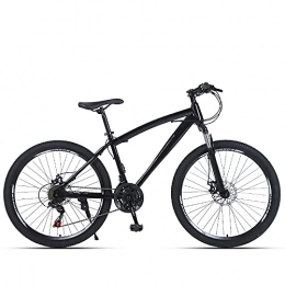 HAOANGZHE Bike HAOANGZHE 24 / 26 inch mountain bike, fat frame made of carbon steel, non-slip tires, 21 / 24 / 27 variable speed, men, women gear shift bicycle