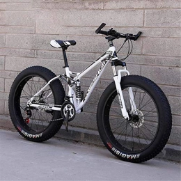 Leifeng Tower Bike Leifeng Tower Lightweight， Adult Fat Tire Mountain Bike, Beach Snow Bike, Double Disc Brake Cruiser Bikes, Lightweight High-Carbon Steel Frame Bicycle, 26 Inch Wheels Inventory clearance