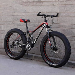 Leifeng Tower Bike Leifeng Tower Lightweight Adult Fat Tire Mountain Bike, Off-Road Snow Bike, Double Disc Brake Cruiser Bikes, Beach Bicycle 26 Inch Wheels Inventory clearance (Color : A, Size : 27 speed)