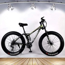 Leifeng Tower Bike Leifeng Tower Lightweight Adult Fat Tire Mountain Bike, Snow Bike, Double Disc Brake Cruiser Bikes, Beach Bicycle 26 Inch Wheels Inventory clearance (Color : C)