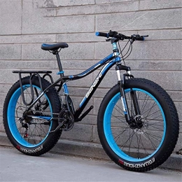 Leifeng Tower Bike Leifeng Tower Lightweight， Mens Fat Tire Mountain Bike, Beach Snow Bike, Double Disc Brake Cruiser Bikes, Lightweight High-Carbon Steel Frame Bicycle, 24 Inch Wheels Inventory clearance