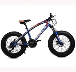 Leifeng Tower Bike Lightweight Fat Tire Mountain Bike Bicycle for Kids And Teens, 20-Inch Wheels MBT Bikes High-Carbon Steel Frame, Shock-Absorbing Front Fork And Double Disc Brake Inventory clearance ( Color : C )