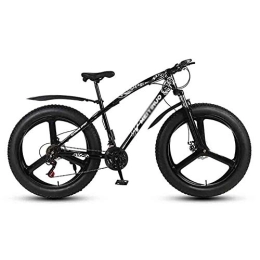 LILIS Bike LILIS Mountain Bike Folding Bike Bicycle MTB Adult Mountain Bikes Beach Bike Snowmobile Bicycles For Men And Women 26IN Wheels Double Disc Brake (Color : Black, Size : 21 speed)