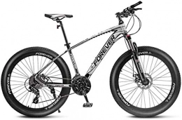 MJY Bike MJY 24" Adult Mountain Bikes, Frame Fat Tire Dual-Suspension Mountain Bicycle, Aluminum Alloy Frame, All Terrain Mountain Bike, 24 / 27 / 30 / 33 Speed 6-11, 33 Speed