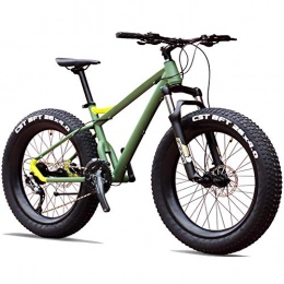 NENGGE Bike NENGGE 27-Speed Mountain Bikes, Professional 26 Inch Adult Fat Tire Hardtail Mountain Bike, Aluminum Frame Front Suspension All Terrain Bicycle, B