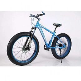 XIAOFEI Fat Tyre Bike XIAOFEI Bicycle 21 Speed Mountain Bike 26 Inch 4.0 Fat Tire Snow Bike Double Disc Shock Absorbing Bicycle, A1