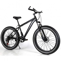 YOUSR Bike YOUSR Mountain Bicycle Fat Bike Mens Bike Disc Brake For Men And Women Black 26 inch 27 speed