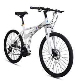 CUHSPOL Bike 26" Folding Lightweight Bicycle 21-Variable Speed Bike