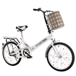 ADOSB Folding Bike ADOSB Folding Bicycle - Creative Folding Bicycle Bicycle Unisex Folding Bicycle Lightweight And Durable