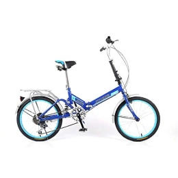 WEHOLY Folding Bike Bicycle Folding Bicycle Series, Great for City Riding and Commuting, Front and Rear Fenders, Rear Carry Rack, and Kickstand, 20-Inch Wheels