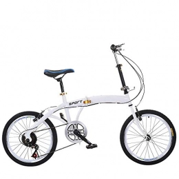 Bike Bike Bike Bike Bicycle Outdoor Cycling Fitness Portable Folding Bike, Road Bicycle, Foldable Mountain Bike 20 Inches, Student Variable Speed Bike, Hard Tail Bike, Bikes for Men, Bikes for Women