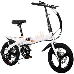 D&XQX Bike D&XQX City Bike, Mountain Folding Bike City Bike 20 Inches Folding System Fully Assembled Bikes Fits All Man Woman Child, 20 inches