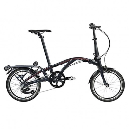 Dahon Folding Bike Dahon Faltrad Curl i4 4-Gang 16 Zoll Klapp Fahrrad Silber Anthrazit Uni Cityrad Bike, 9742, Farbe Anthrazit