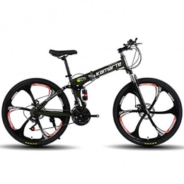 Dapang Bike Dapang Full Dual-Suspension Mountain Bike, Featuring 26-Inch Wheels / Aluminum Frame with Disc Brakes, 27-Speed Shimano Drivetrain, in Multiple Colors, 5, 21Speed