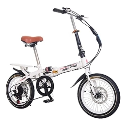 DHMKL Folding Bike DHMKL 14 / 16 / 20 Inch Children'S Folding Mountain Bike Bike Kids Bike Foldable Frame And Handlebars Men And Women'S Shock Absorbing Speed ​​Bikes Suitable For Students And Adult