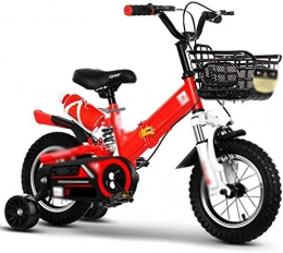 klt Bike Foldable Children s Bicycle Girl’s Boy’s Kids Bike Bicycle Children Folding Bike - 12” 14” 16” - with Training Wheel Water Bottle and Brake-C_18