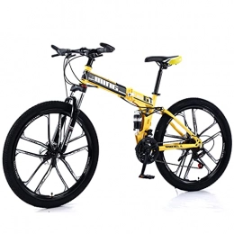 GWXSST Folding Bike GWXSST Bikes Fast Folding, Mountain Bike, Anti-slip Wear-resistant Ergonomic Lightweight, Wheel Dual, For Men Or Women Bike C(Size:30 speed)