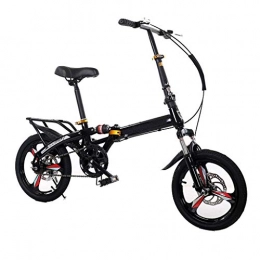 HFFFHA Folding Bike HFFFHA 14in / 16in / 20 Inch Bicycle Outroad Mountain Bike, Female Bike Folding Bicycle Student Bikes For Adults Men And Women Lightweight Folding Bike, Portable City Folding Compact Bicycle