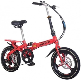 HFFFHA Bike HFFFHA BikesFolding Mountain Bike, Small Portable ​​City Folding Mini Compact Bike Bicycle, Adult Female Folding Bicycle Student Car For Adults Men And Women (Color : C)