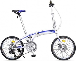 HFFFHA Folding Bike HFFFHA Folding System Mountain Folding Bike City Bike, Man, Woman, Adults Folding Bicycles, Foldable Bikes Lightweight Portable Men And Women Child One Size Fits