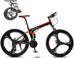 HFFFHA Folding Bike HFFFHA Mountain Bike, Lightweight Folding Bike, Portable City Folding Compact Bicycle, Female Bike Folding Bicycle Student Bikes For Adults Men And Women