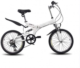 HFFFHA Bike HFFFHA Mountain Folding Bikes, Adults Folding Bicycles Student Gift Foldable Bikes City Bike Unisex Adults Folding Mini Bicycles Lightweight