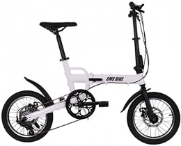 HFFFHA Bike HFFFHA Tire Mini Folding Bicycle, Adult Student Foldable Bike, Portable Double Disc Brake Bikes, Suspension Cycling Go Working (Color : D)