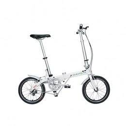 Jinan Folding Bike Jinan (DAHON Bicycle Folding Bike 16 Inch Folding Bicycle Men And Women Adult Bicycle Folding Leisure Folding Car Big Line 513 White (Color : White, Size : 16 Inch)