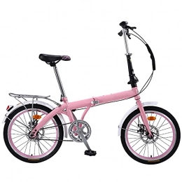 Lwieui Folding Bike Lwieui Mountain Bike Folding Bike, Suitable 7 Speed, Adjustable Seat, Wheel Dual Suspension, Height And Save Space Better, For Mountains And Roads H