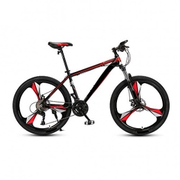 MH-LAMP Bike MH-LAMP Mountain Bike 26 Inch, Bicycle 21 Speed, Folding Bike, Bike Mudguard Set, Steel Frame, Forks Shock, Dual Disc Brake, with Water Bottle Holder