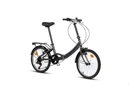 Moma Bikes  Moma Bikes Unisex Adult First Class II Folding City Bike - Grey, One Size