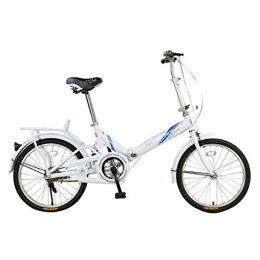 Mountain Bikes Folding Bike Mountain Bikes Bicycle Foldable Bicycle Adult Female Ultra Light Portable Bicycle 20" Mini Student Small Bicycle (Color : Blue, Size : 113 * 60 * 100cm)