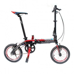 ShopSquare64 Folding Bike ShopSquare64 LAPLACE L412 14inch Folding Bike Mini Folding Bicycle Bike V Brake Aluminum Alloy Material