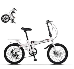 TeidEa Bike TeidEa 3 Wheel Bikes Adult Road Racing Bike Mountain Bikes Leisure 20In 7 Speed ?City Folding Bikes Compact Bike Bicycle Urban Commuters Mountain Bike for Adult Men and Women Teens / A-White