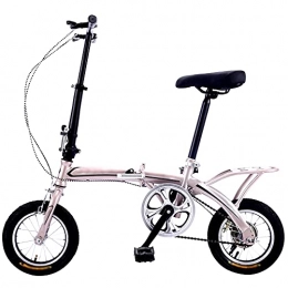 WZHSDKL Folding Bike WZHSDKL Mountain Bike Folding Bike, Breathable And Smooth Soft Cushion, 12 Inches Dustproof Wear-resistant Tires Bicycl Low Friction, Effortless Riding