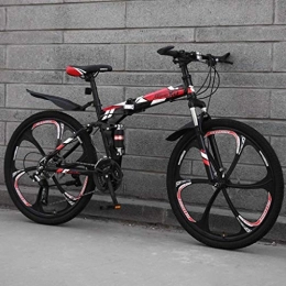 XIN Folding Bike XIN Folding Bike Mountain Bicycle Cruiser Variable Speed Adult Student Outdoors Sport Cycling Ultralight Portable Foldable Bike for Men Women Lightweight Folding Damping Bicycle