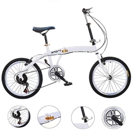 XXXSUNNY  XXXSUNNY 20 inch folding variable speed bicycle, adult portable mini city commuter road student bicycle, shock absorption dual disc brake portable bicycle