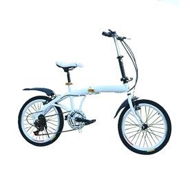 XXXSUNNY  XXXSUNNY Folding bicycle, ladies 20-inch mini disc brake variable speed bicycle shock absorption adult light bicycle, suitable for outdoor travel students commuting office