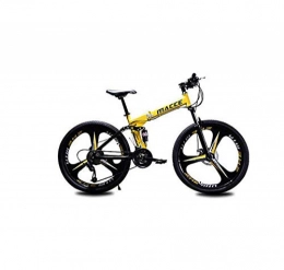 YOUSR Folding Bike YOUSR 26 Inches Mountain Bike 27 Speed Mountain Bicycle for Men and Women, MTB Disc Brakes with Aluminum Frame Riding Bike