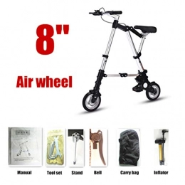 Zhangxiaowei Bike Zhangxiaowei Portable Mini Promotional Items for 2020 Mini Folding Bike Cycle for Kids Foldable Bike for Ladies Folding Bike for Bicycle Shop, White