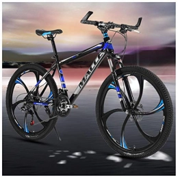 CDBK Bike 26 Inch X 17 Inch Mountain Bike Off-Road City Bicycle Speed Shock Absorber Racing 30 Speed Double Disc Hard Frame Bike